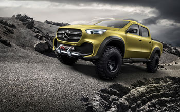 2017 Mercedes Benz Concept X Class Pickup Adventurer screenshot