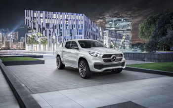 2017 Mercedes Benz X Class Pickup Truck 4K 8K screenshot