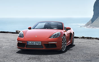 2017 Porsche 718 Boxster screenshot