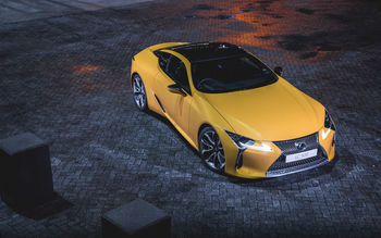 2018 Lexus LC 500 4K screenshot