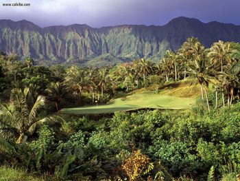 3rd Hole Luana Hills Oahu Hawaii screenshot