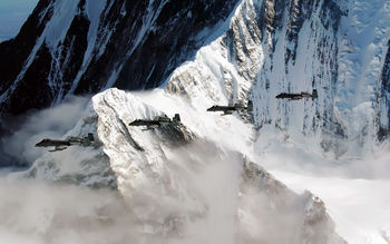 A 10 Thunderbolt IIs fly over the Pacific Alaska screenshot