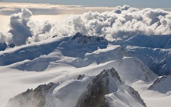 A Heli Flight Over New Zelands Alps screenshot