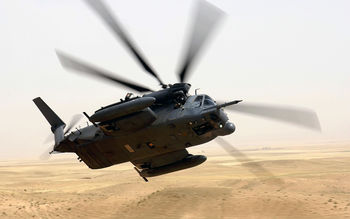 A US Air Force USAF MH 53M Pave Low IV Helicopter screenshot