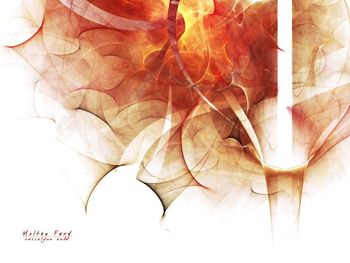 Abstract Orange Design screenshot