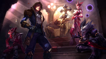 Ace of Spades Ezreal League of Legends screenshot