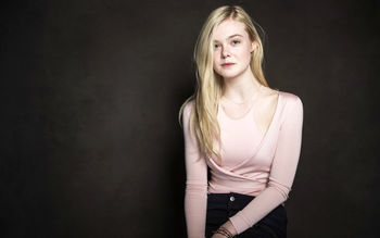 Actress Elle Fanning screenshot