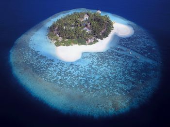 Aerial View Of A Tropical Island, Maldives screenshot