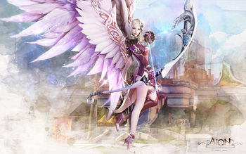 Aion Fantasy CG Archer Girl screenshot