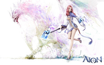 Aion Game Girl screenshot