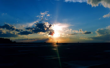 Airport Sunset screenshot