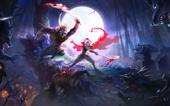 Akaneiro Demon Hunters Game screenshot