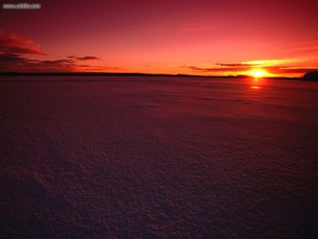 Alaskan Sunset Bottententnin Lake Alaska screenshot