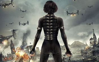 Alice in Resident Evil 5 Retribution screenshot