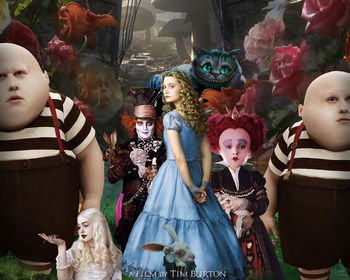 Alice in Wonderland Movie Poster screenshot