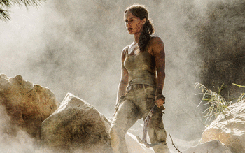 Alicia Vikander Tomb Raider 2018 screenshot