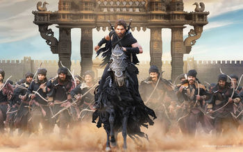 Allu Arjun in Rudhramadevi screenshot