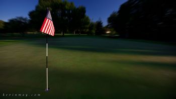 American Flag And Golf screenshot