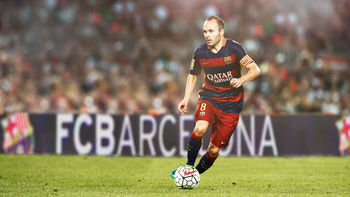 Andres Iniesta FC Barcelona HD screenshot