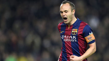 Andres Iniesta FC Barcelona screenshot