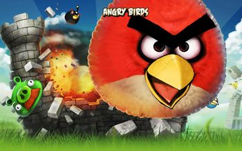 Angry Birds iPhone Game screenshot
