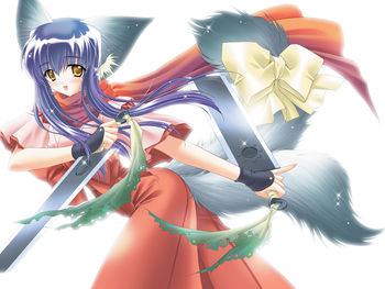 Anime Girl Sword Fight screenshot
