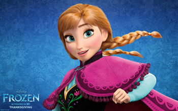 Anna in Frozen screenshot
