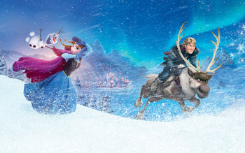 Anna Kristoff in Frozen screenshot