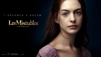 Anne Hathaway in Les Miserables screenshot