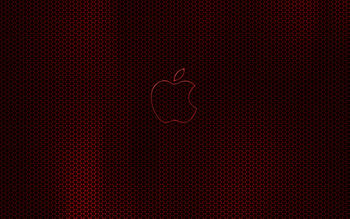 Apple Dark Red Glow screenshot