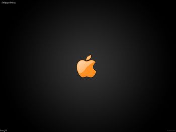 Apple Logo Orange screenshot