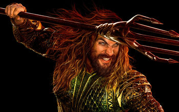 Aquaman in Justice League HD screenshot