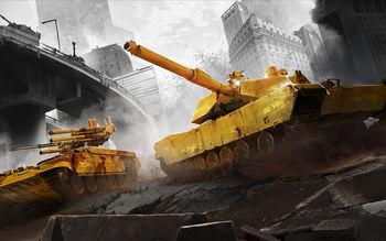 Armored Warfare City Battle screenshot