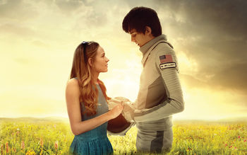 Asa Butterfield Britt Robertson The Space Between Us screenshot