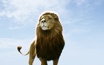Aslan in Narnia Dawn Treader screenshot