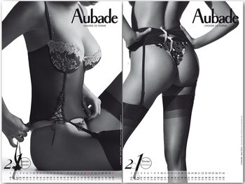 Aubade Calendar 2010 screenshot