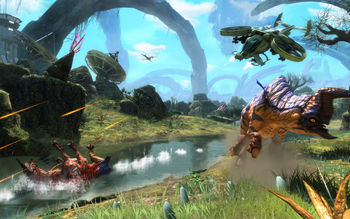 Avatar The Game Widescreen screenshot