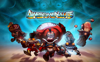 Awesomenauts Video Game screenshot