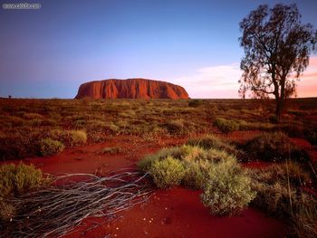 Ayers Rock Northern Territory Australia screenshot