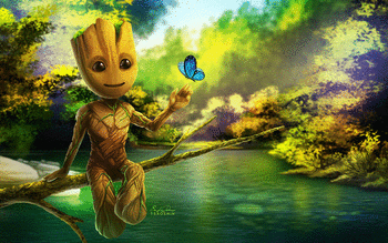 Baby Groot Artwork screenshot