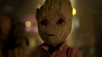 Baby Groot Guardians Of The Galaxy Vol 2 4K screenshot