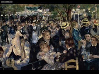 Bal Du Moulin De La Galette, Renoir screenshot