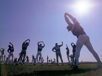 Baseball - Silhouette Stretches screenshot
