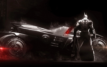 Batman Arkham Knight Batmobile screenshot