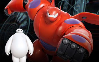 Baymax in Big Hero 6 screenshot