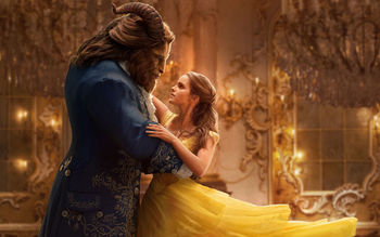 Beast Belle Emma Watson screenshot