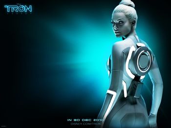 Beau Garrett in Tron Legacy screenshot