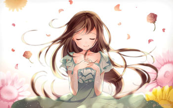 Beautiful Anime Girl 4K screenshot