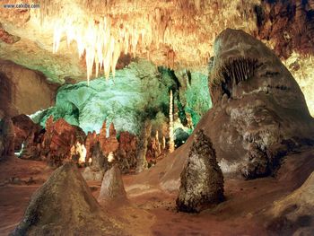 Big Room Carlsbad Caverns New Mexico screenshot
