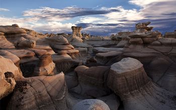 Bisti Badlands New Mexico screenshot